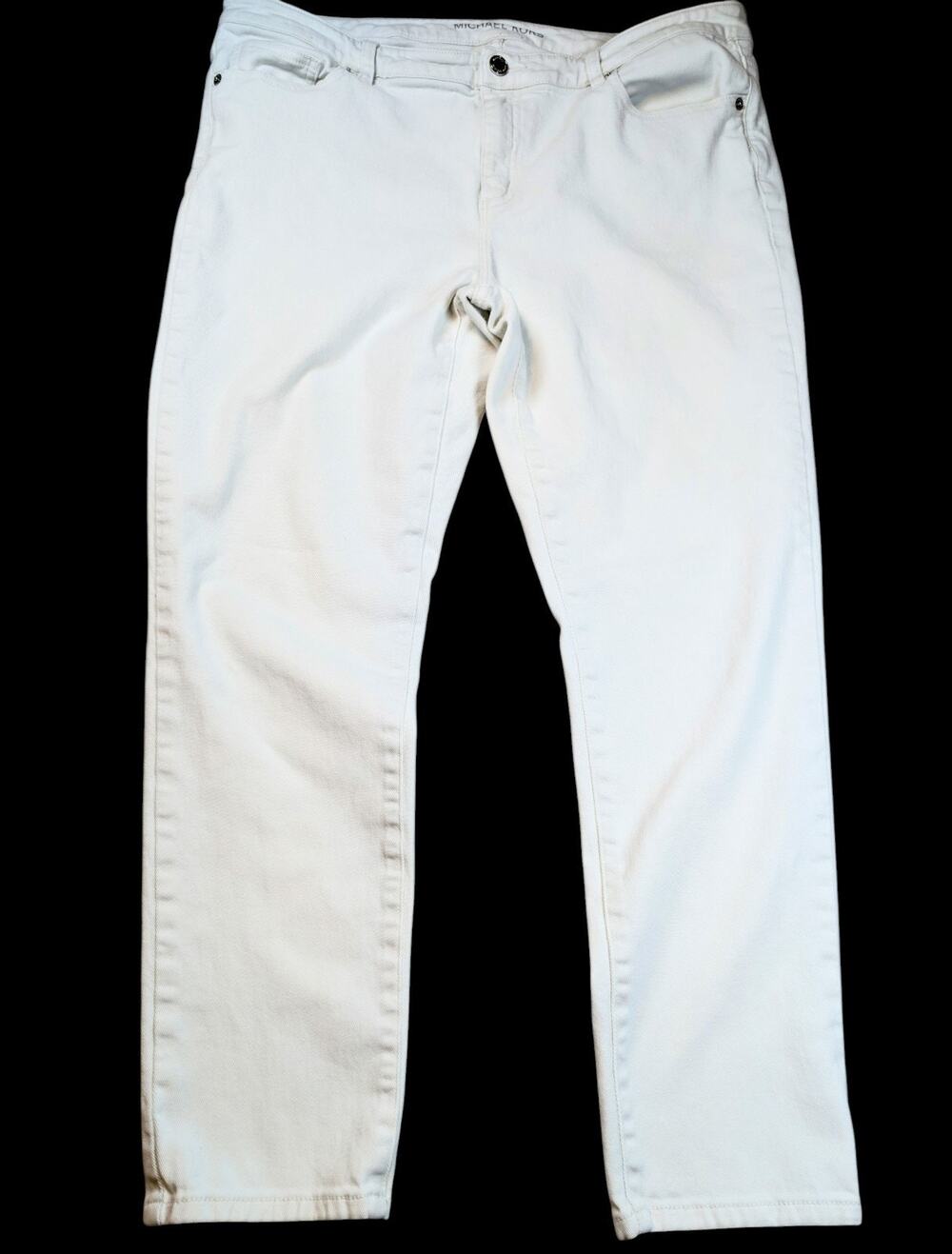 Michael Kors jeans Women’s Size 14 White Skinny Retro 28"Inseam Classy